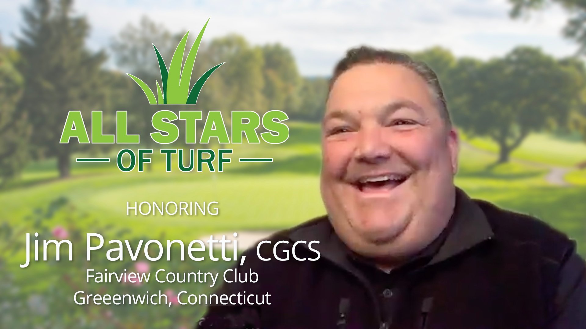 Jim Pavonetti, CGCS, Fairview Country Club, Greenwich, Connecticut ...