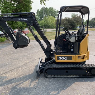  2016 John Deere™ 26G COMPACT EXCAVATOR