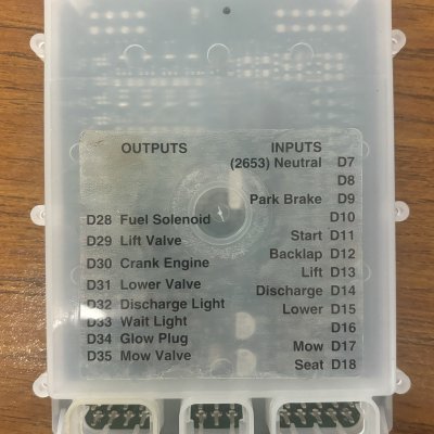   John Deere Control Module 2500 A/B/E  part # CUTCA13615