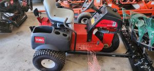 Toro 3040 sand rake with plow and rear rake (not shown)
