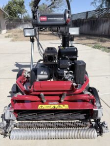 Toro flex 21 with groomer
