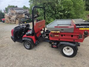 Toro workman HDX with topdresser and a bed ( not shown)