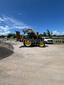 2016 John Deere 6105E w/ Rotary Cutter