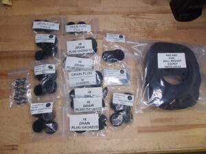 New Parts for Par Aide Ball Washers Agitators, Inner Brush Cans, Gaskets ((( Ships Free