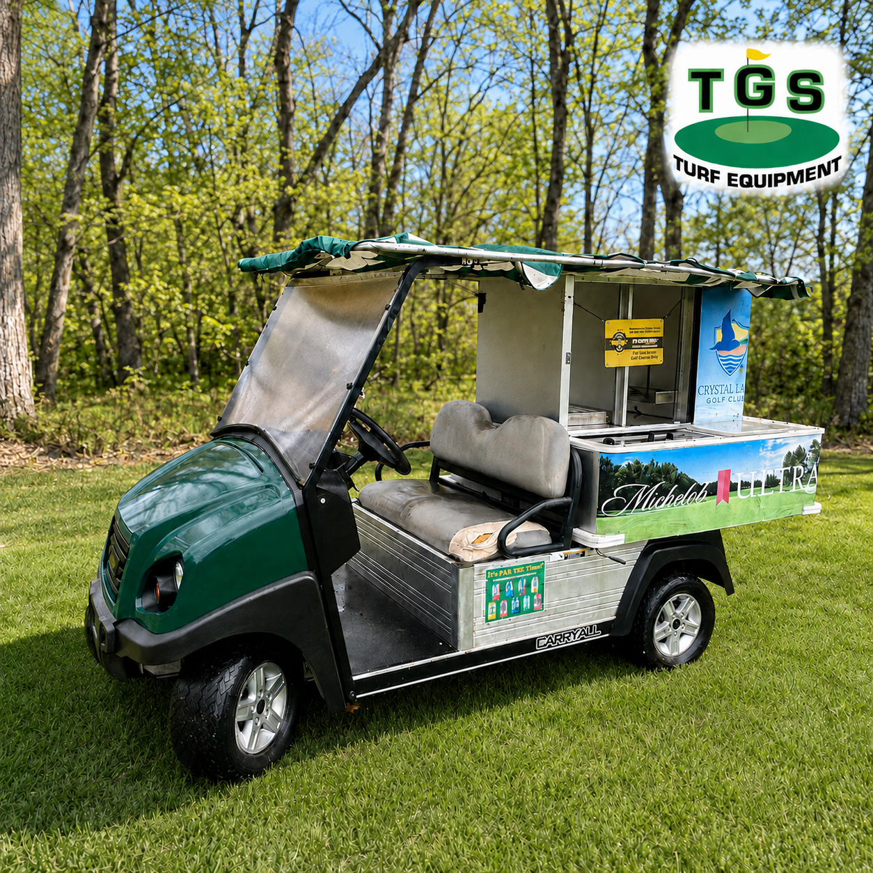 CLUB CAR BEVERAGE CART-CARRYALL 500