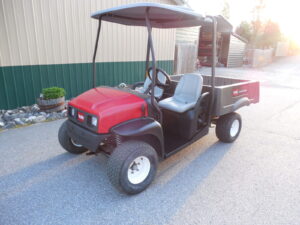 Toro Workman MDX gas cart w/manual dump & 1,036 hrs.