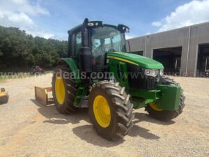 2 Lots: 2023 John Deere 6120M Tractor