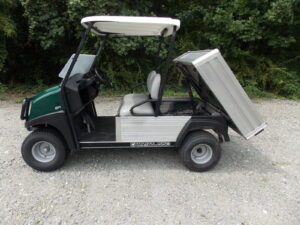 2021 Club Car CarryAll 550 gas w/ electric dump, brush guard