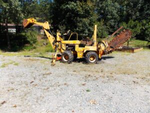 2002 DITCH WITCH 5700 TRENCHER/BACKHOE 4X4 4 WHEEL STEER