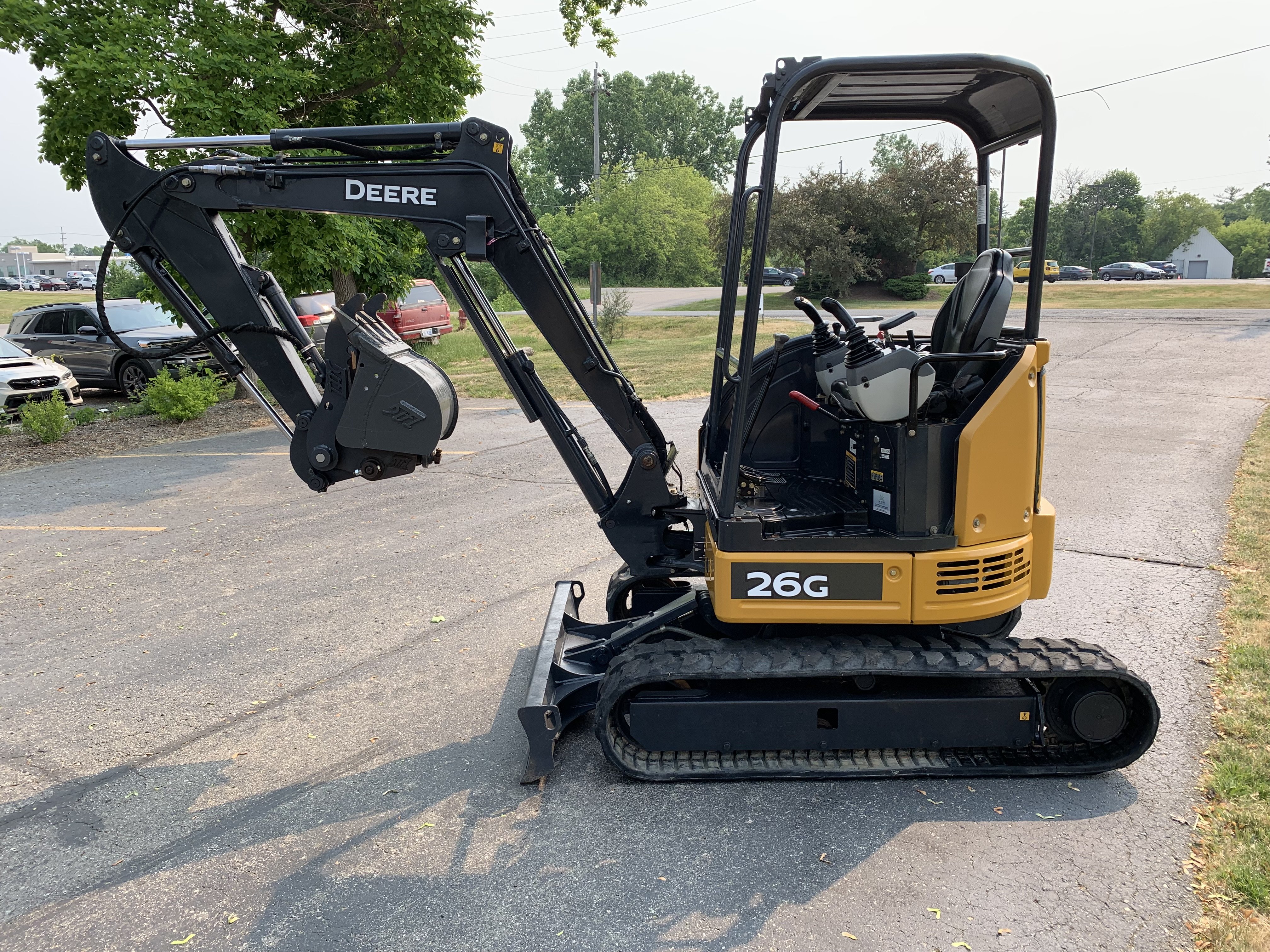2016 John Deere 26G COMPACT EXCAVATOR